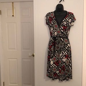 Anne Klein faux wraparound dress